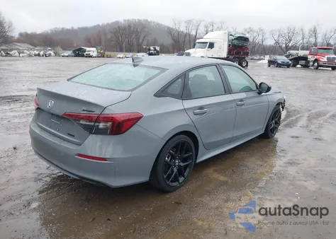 2026 Honda Civic Hybrid Sport/Sport Touring from USA, damaged, VIN 2HGFE4F87TH311717